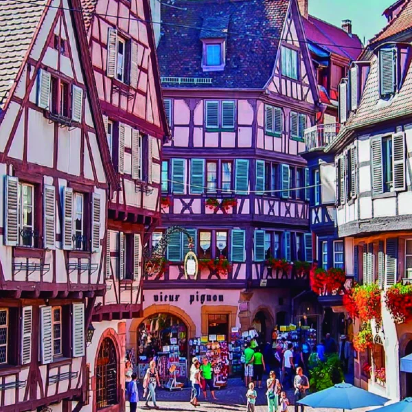 Alsace ile Alplerin Gölgesinde Turu * Deluxe (STR-VCE)